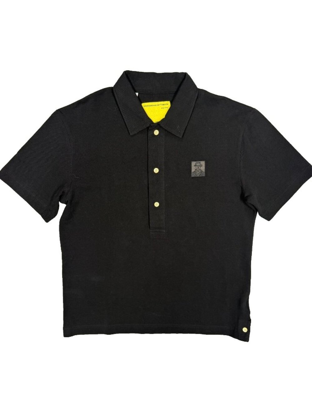 Descendant of Thieves New York Polo Relax Fit Pique Cotton Short Sleeve Large